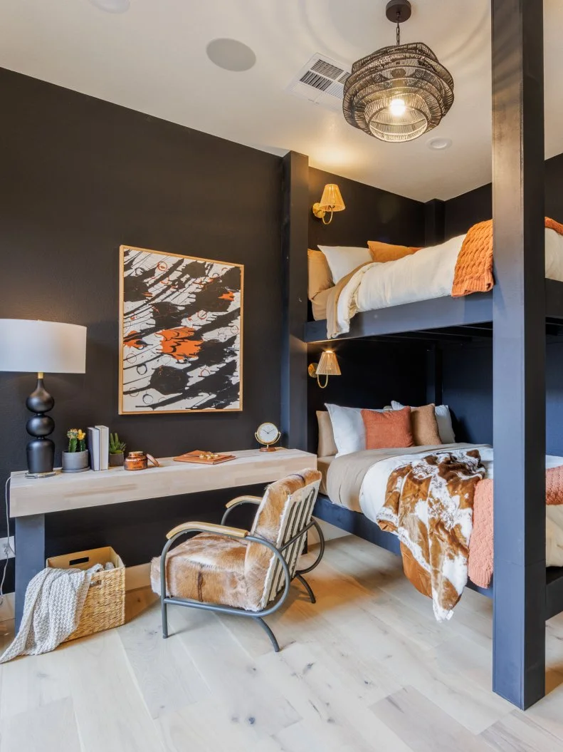 After of Team Scott McGillivray and Brooke Hogan's Office, as seen on Rock the Block, Season 7.