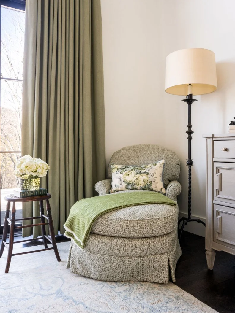 Green Chaise 