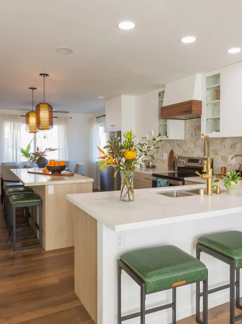 Interior of the finished Lahaina House, as seen on Renovation Aloha, Season 3