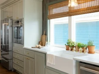 After of Team Ty Pennington’s kitchen renovation, as seen on Battle on the Beach, Season 5.