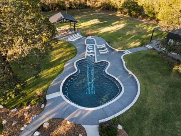 Tour a Texas Short-Term Rental Designed for Good Vibes and Rock 'n' Roll