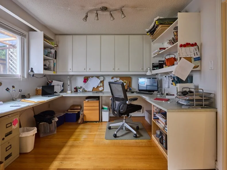 Room 3, office, before, matches RM3 A03, as seen on Love It or List It, Season 19