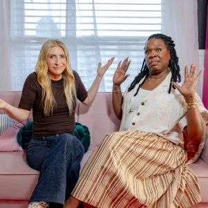 Group of Host Leslie Jones and Jasmine Roth, as seen on Roast My Rentals, Season 1.