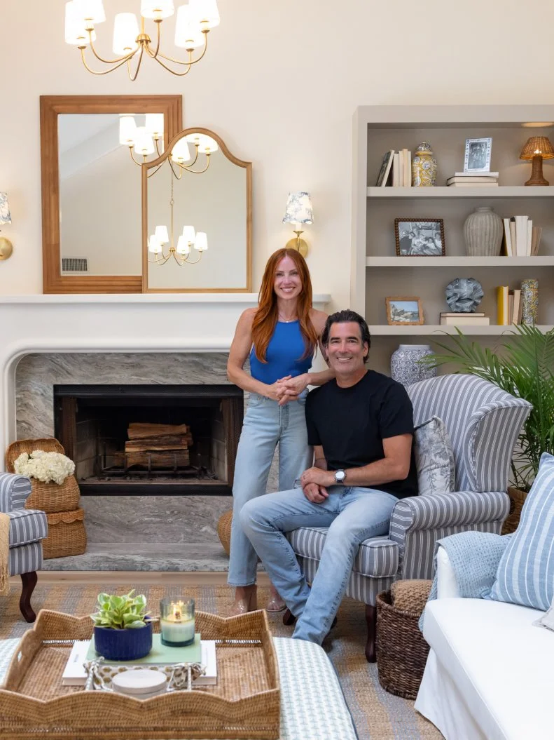 Mentor Carter Oosterhouse and Guest Judge Mina Starsiak Hawk, as seen on Totally 90s House, Season 1