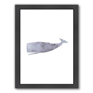 Breakwater Bay Whale Framed Print