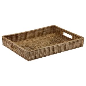 The French Chefs Rattan Rectangular Tray