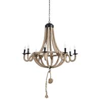 Modway Coronet 8 Light Candle-Style Chandelier
