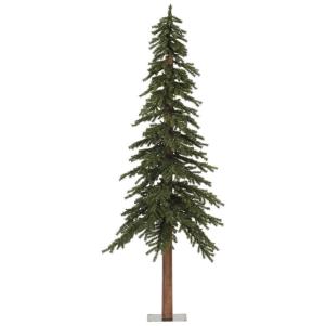 The Holiday Aisle 7' Natural Alpine Green Artificial Christmas Tree