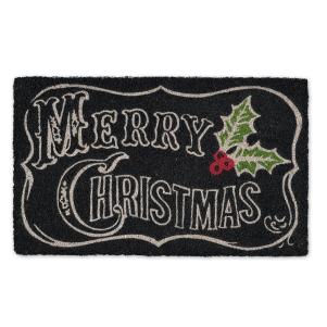 The Holiday Aisle Merry Christmas Chalkboard Doormat