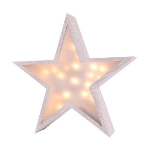 12'' White LED Lit Star