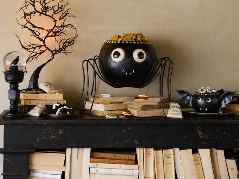 Sweet + Spooky Halloween Candy Bowls
