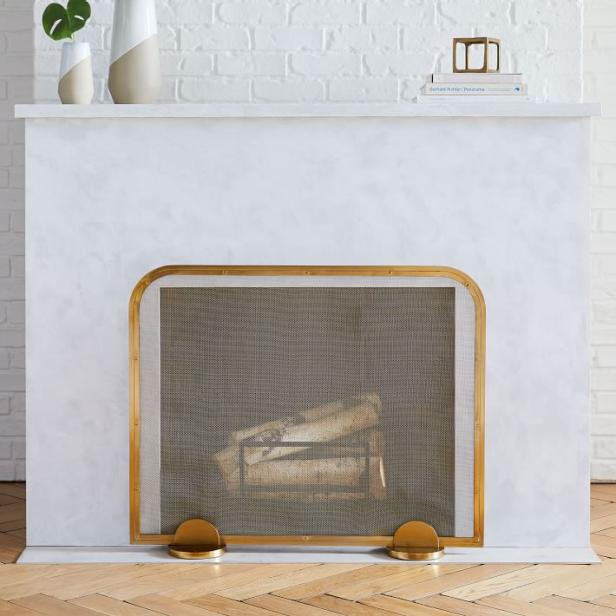 12 Best Freestanding Fireplace Screens, Smallest Fireplace Screen