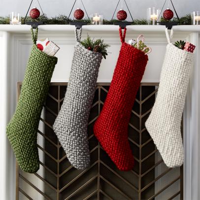 Crate And Barrel Stockings Holiday And Christmas Stockings To Buy Hgtv