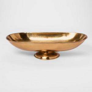 Decorative Wide Gold Bowl