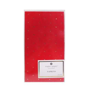 Red Paper Napkins