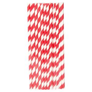 Red White Paper Straws