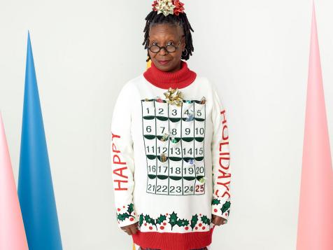 Whoopi Goldberg Has an Ugly Christmas Sweater Line & We Want Them All