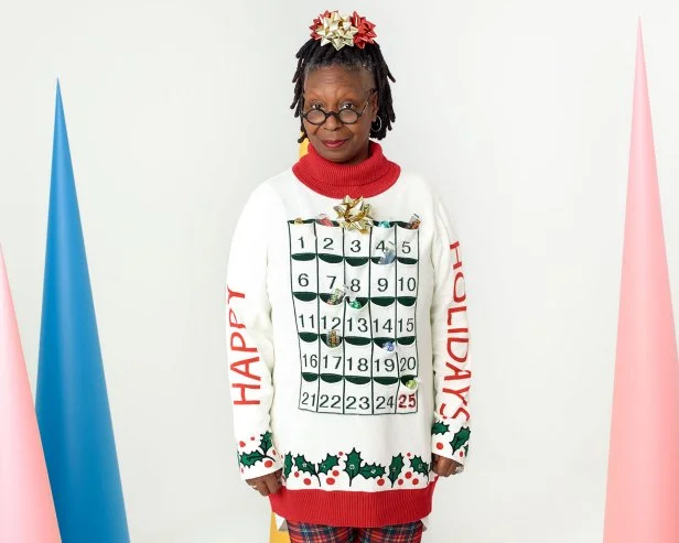 Whoopi Goldberg s Ugly Christmas Sweaters 2019 Decor Trends Design News HGTV