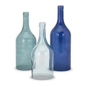 Blue Cloche Bottles