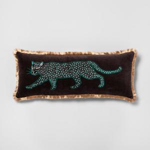 Panther Oversize Lumbar Throw Pillow