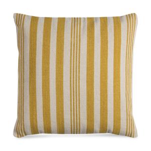 Rizzy Home Yellow Stripe Pillow