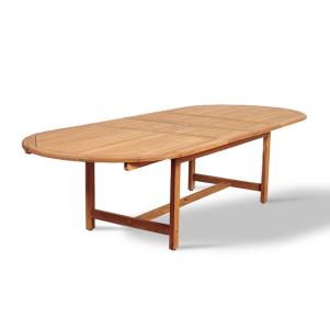 Amazonia Delux Hawaii White Wood Resin Rectangle Table