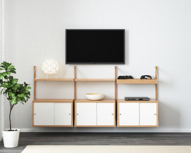 Tv Stands For Every Style Personal Per - Wall Mounted Av Console Ikea