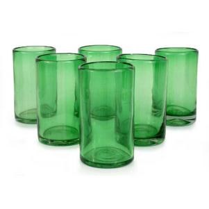 Emerald Green Glasses
