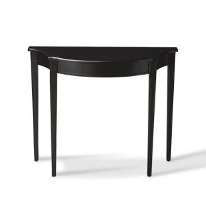 Licorice Demilune Console Table