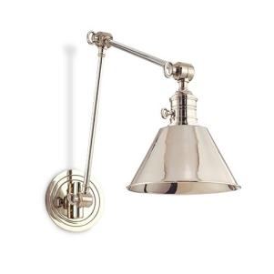 Polished Nickel Wall Sconce