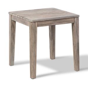 Weather Resistant Wood End Table