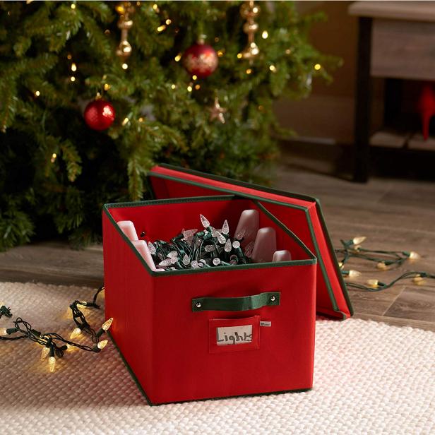 Christmas Ornament Storage Box, Storage Container Bin, 128 Box