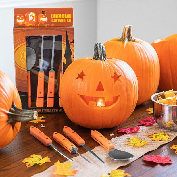 Pumpkin Carving Tools And Tips Best Way To Carve A Pumpkin Hgtv