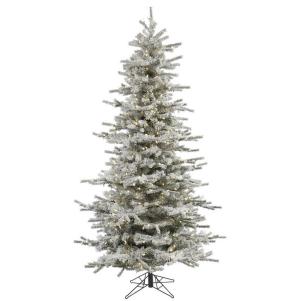 Slim Sierra 8.5' White Fir Artificial Christmas Tree