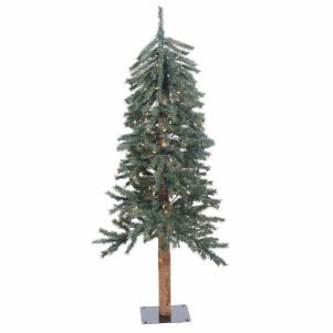 Natural Bark Alpine 4' Artificial Christmas Tree