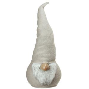 Plush Champagne Gnome Decorative Christmas Tabletop Figure