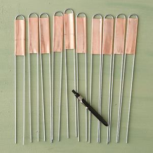 Copper Plant Markers