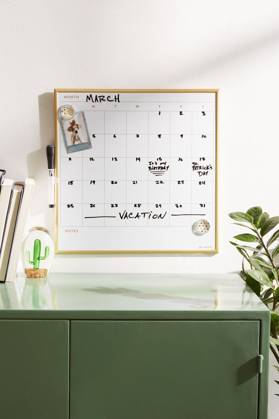 2020 Calendar Year Monthly Calendar Zoe Deco 15x12 Inch Horizontal Hanging Wall Calendar Stickers Impressionist Art Design 