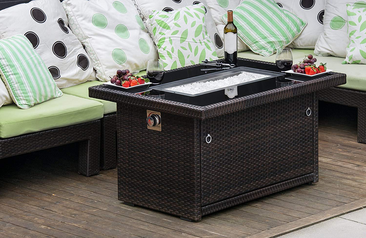 best rated fire pit tables
