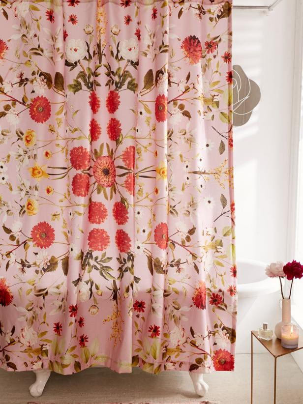 bed bath and beyond fall shower curtains
