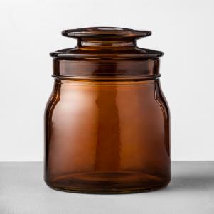 Amber Bath Canister