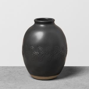 Small Black Vase