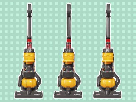 Kids Can "Play" Spring Cleaning With This Tiny Dyson Vacuum Replica (That Works!)