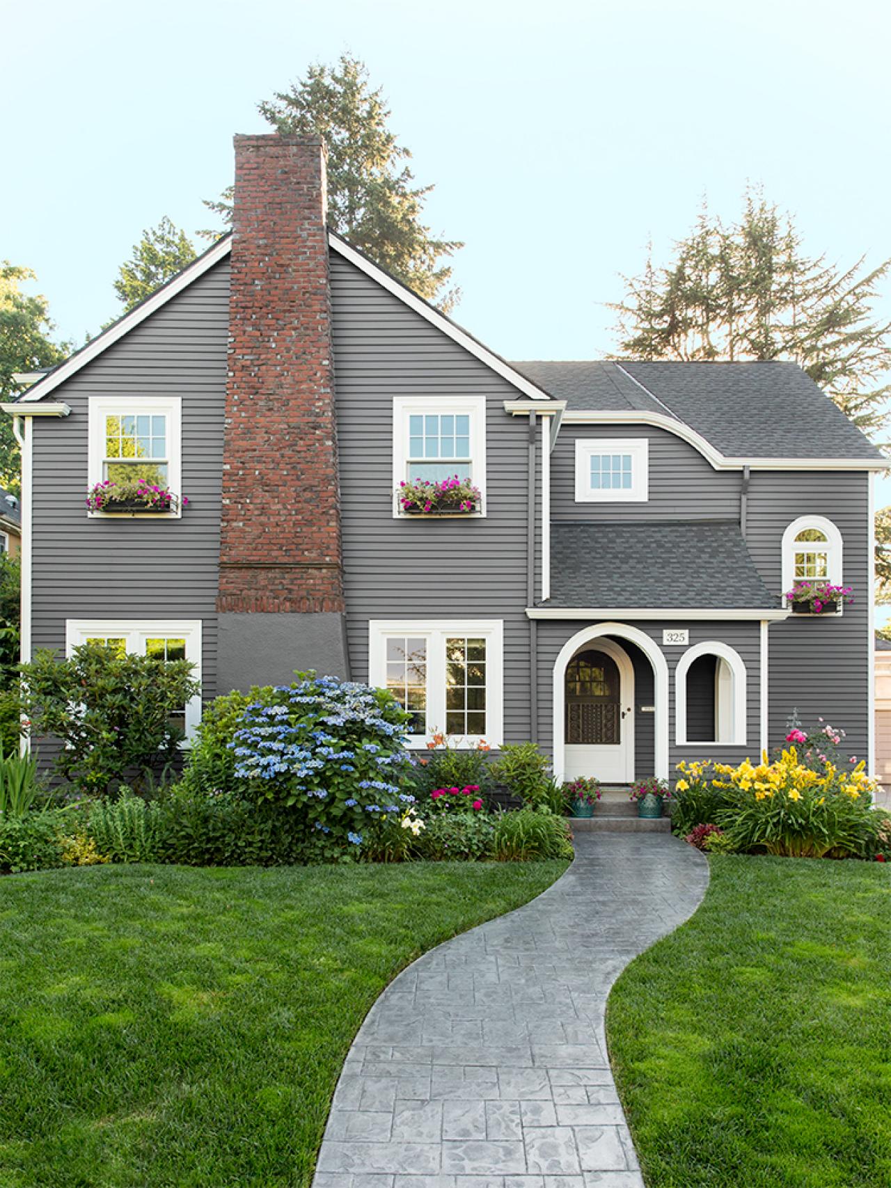 Gray houses cheap