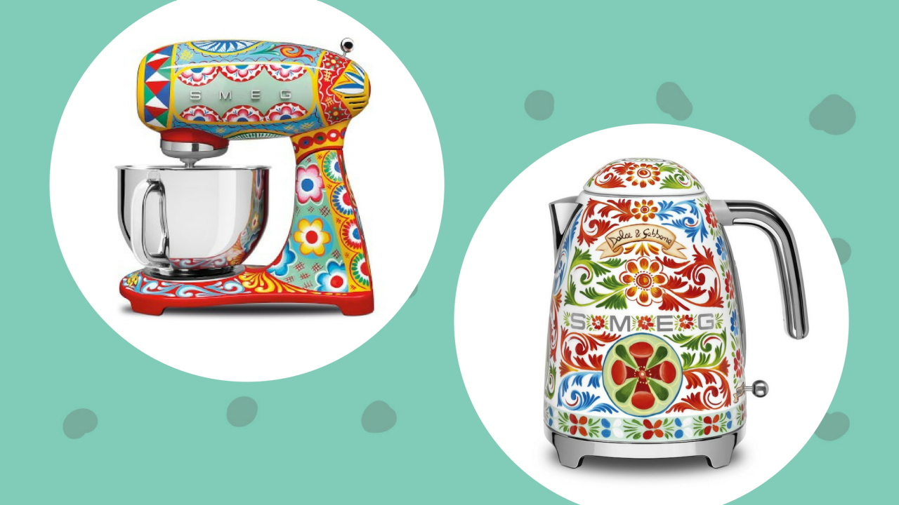 Smeg and Dolce and Gabbana Collection 2019 Decor Trends Design News HGTV