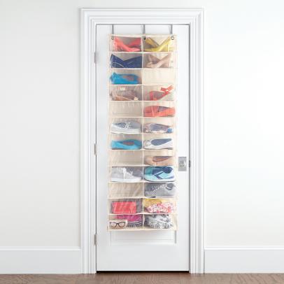 Door closet sale organizer