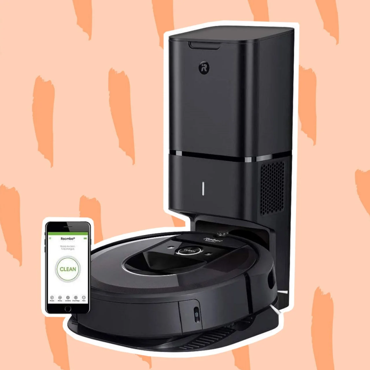 Roomba ブラック 本体 i7 iRobot Roomba i7 Wi-Fi Connected Robotic Vacuum Cleaner (7150) Wi