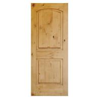 Unfinished Wood Front Door