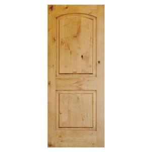 Unfinished Wood Front Door