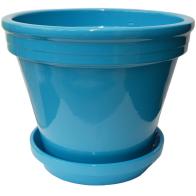 Blue Terracotta Pot Planter